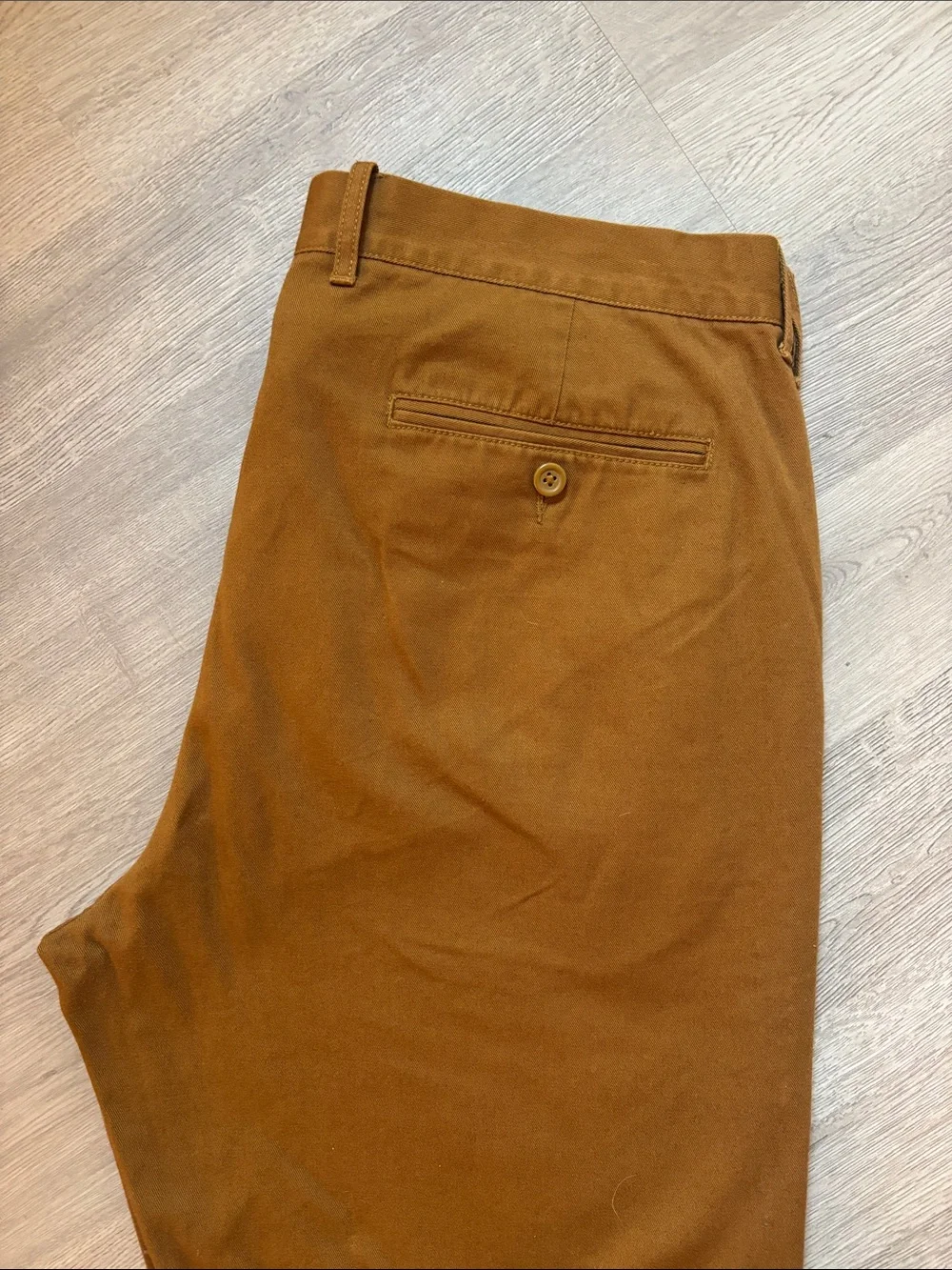 J. Crew Men's Chinos in Warm Tan